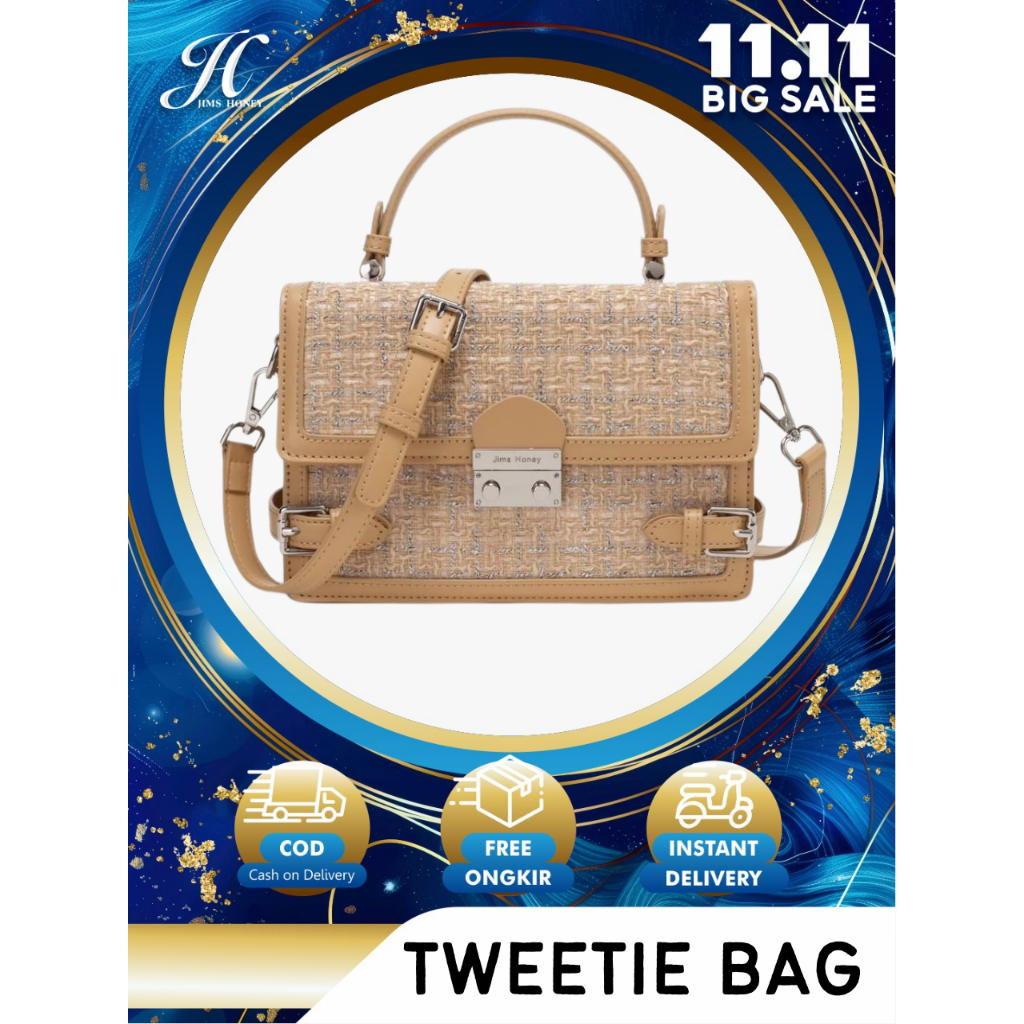 JIMS HONEY TWEETIE BAG Tas Selempang Wanita Slingbag Cewek Jimshoney Trendy Elegan