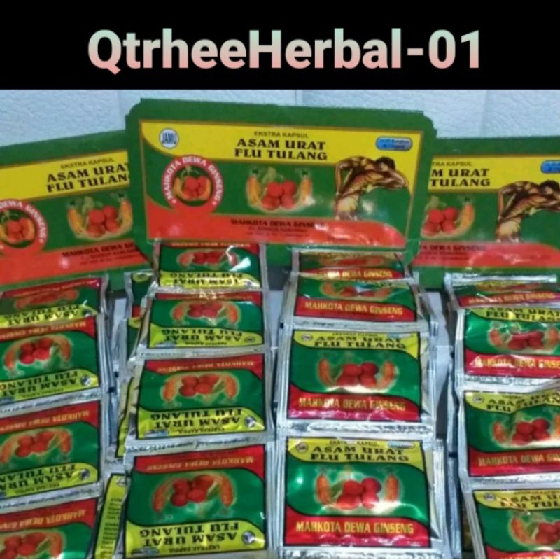 Kapsul MAHKOTA DEWA plus GINSENG 100%Original