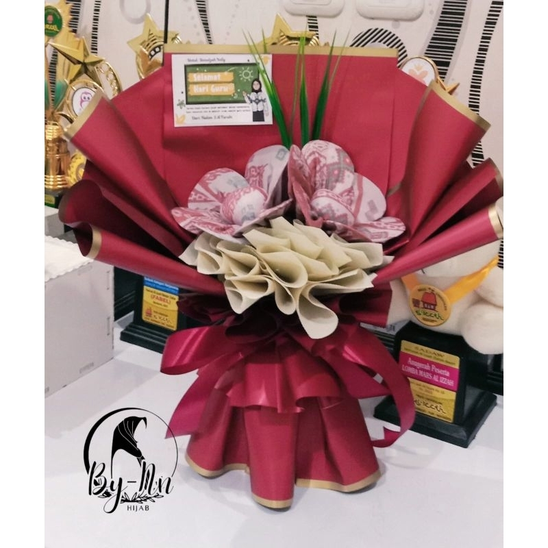 BUKET hijab bella square,bella premium,paris premium