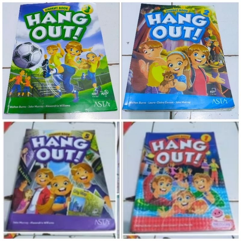 ORIGINAL Hang out 1 student book/ workbook/ National geographic Our world/ Reading Explorer