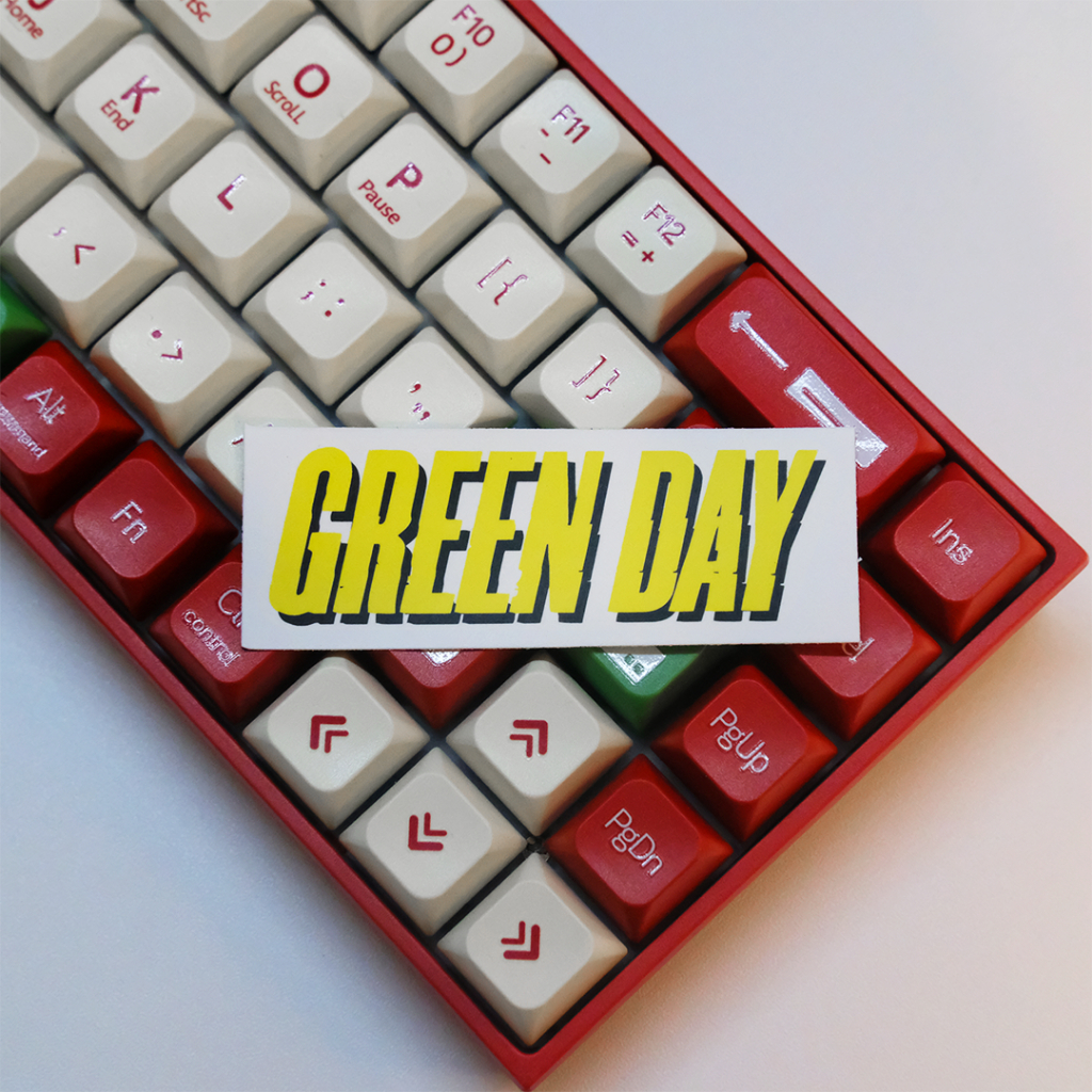 

STICKER GREEN DAY BAND DESIGN