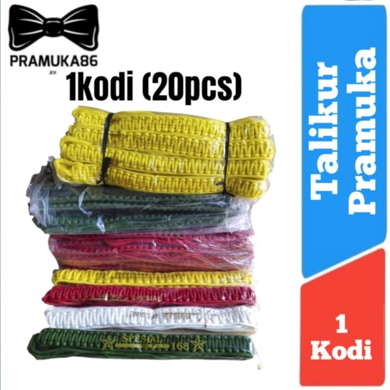 1Kodi Talikur Besar Grosir Pramuka / Tali Peluit Besar Pramuka / Tali Pluit Talikoor Pramuka