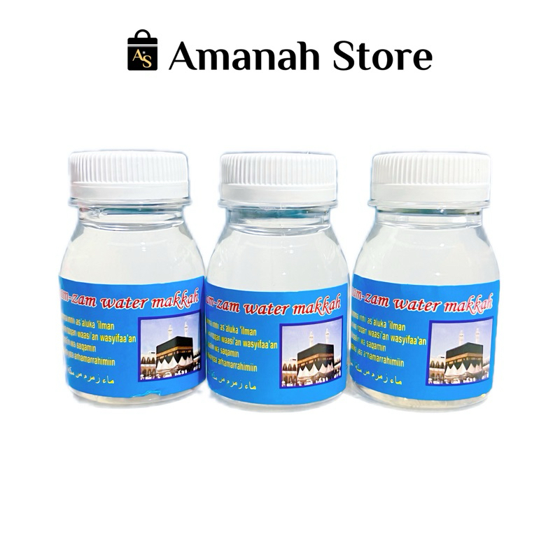 

Air Zam Zam 50 Ml Oleh Oleh Haji Dan Umroh Original Tanpa Campuran