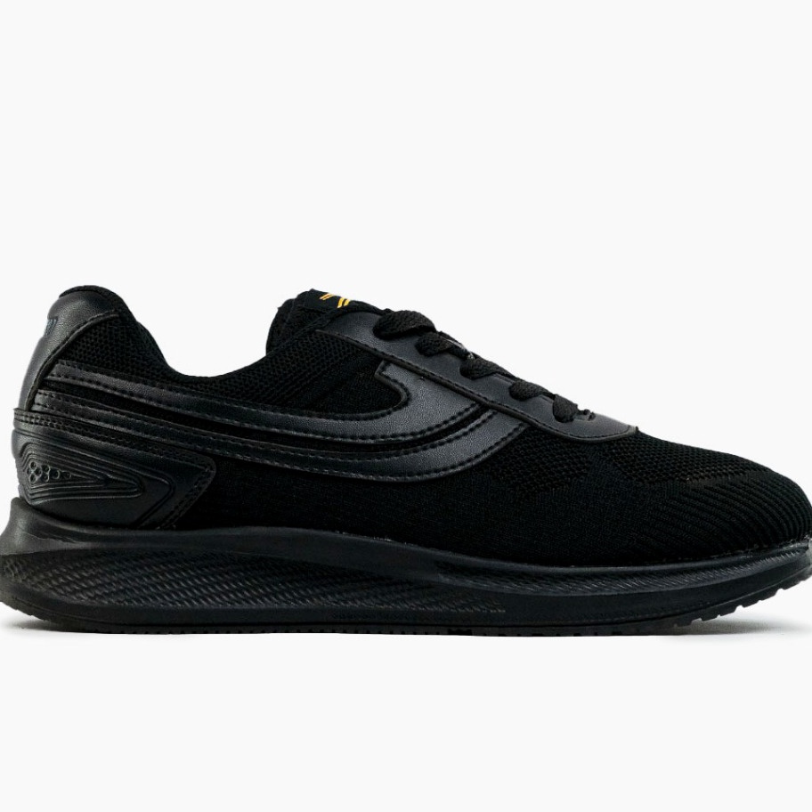 SEPATU SNEAKERS JOHNSON  FLASH BLACK