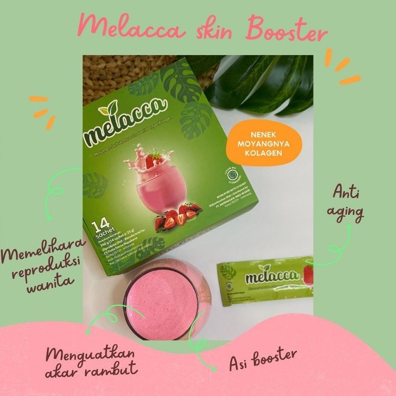 KOLAGEN MELACCA SKIN BOOSTER ||Collagen Premium-melacca
