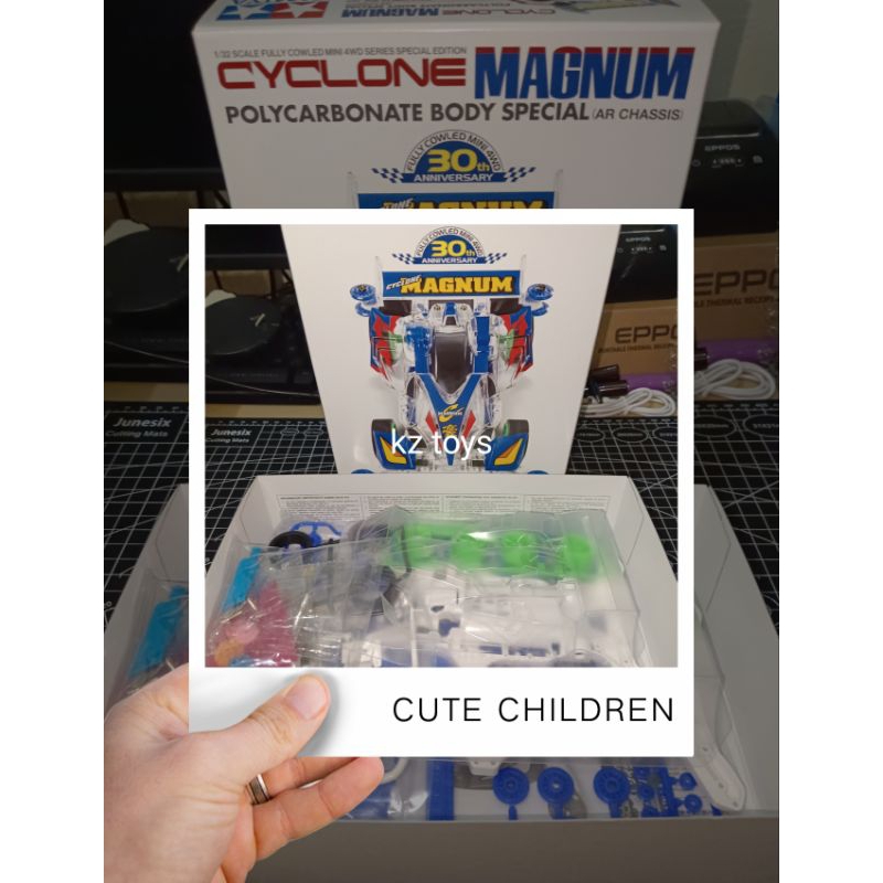 kit tamiya Cyclone magnum polycarbonate