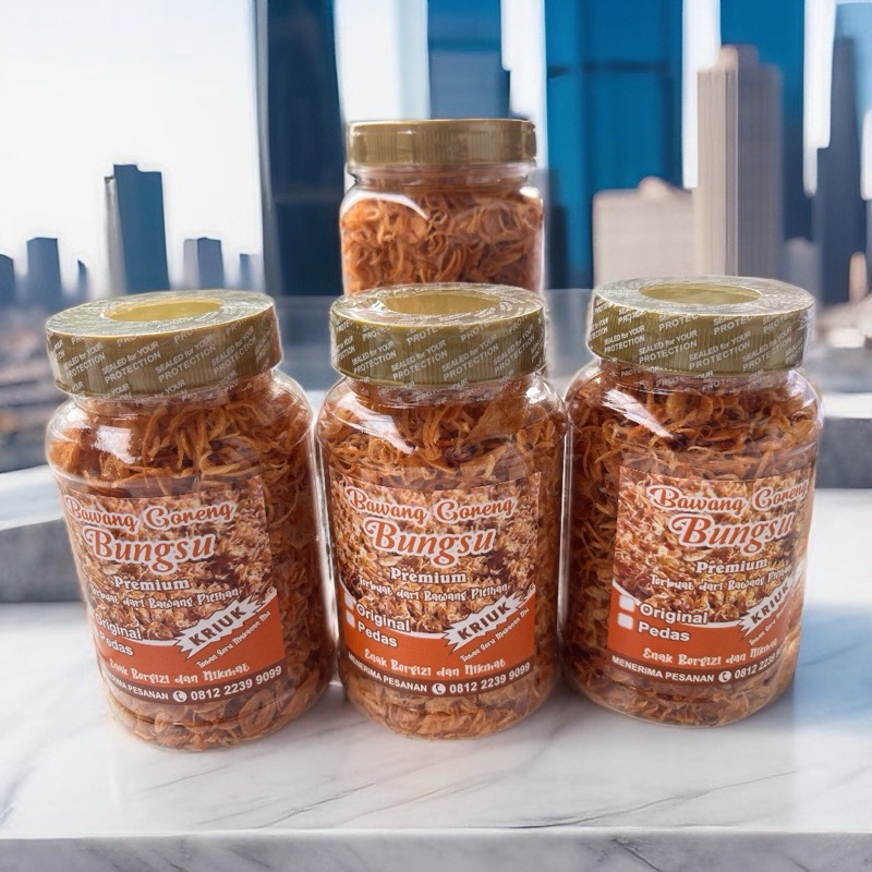 

Bawang Goreng Premium Asli tanpa campuran