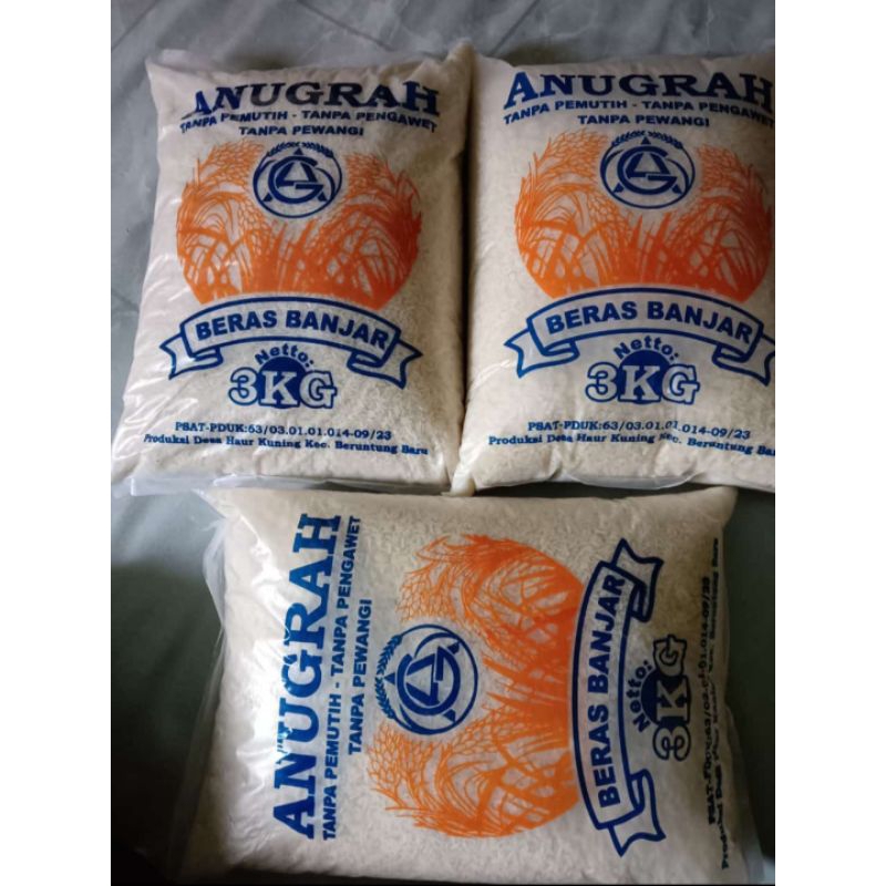

ANUGRAH Beras Banjar 3.Kg