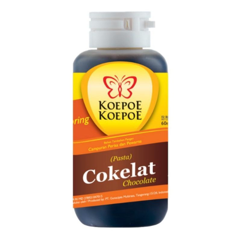 

Koepoe Koepoe Pasta Pewarna & Perasa Cokelat 60 ml