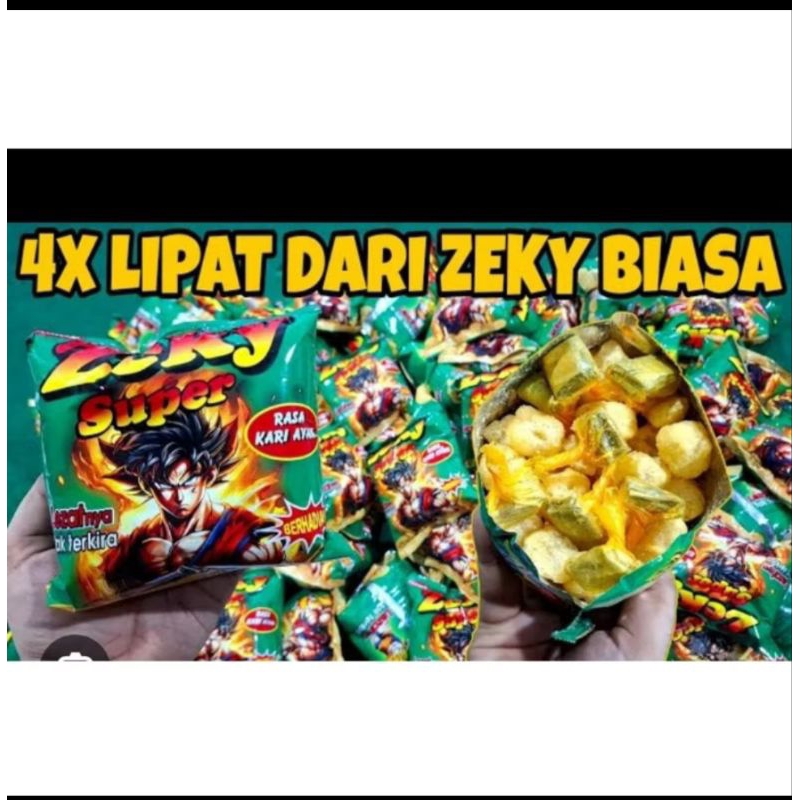 

Super Zeky Berhadiah 1 Pack isi 10 Pcs