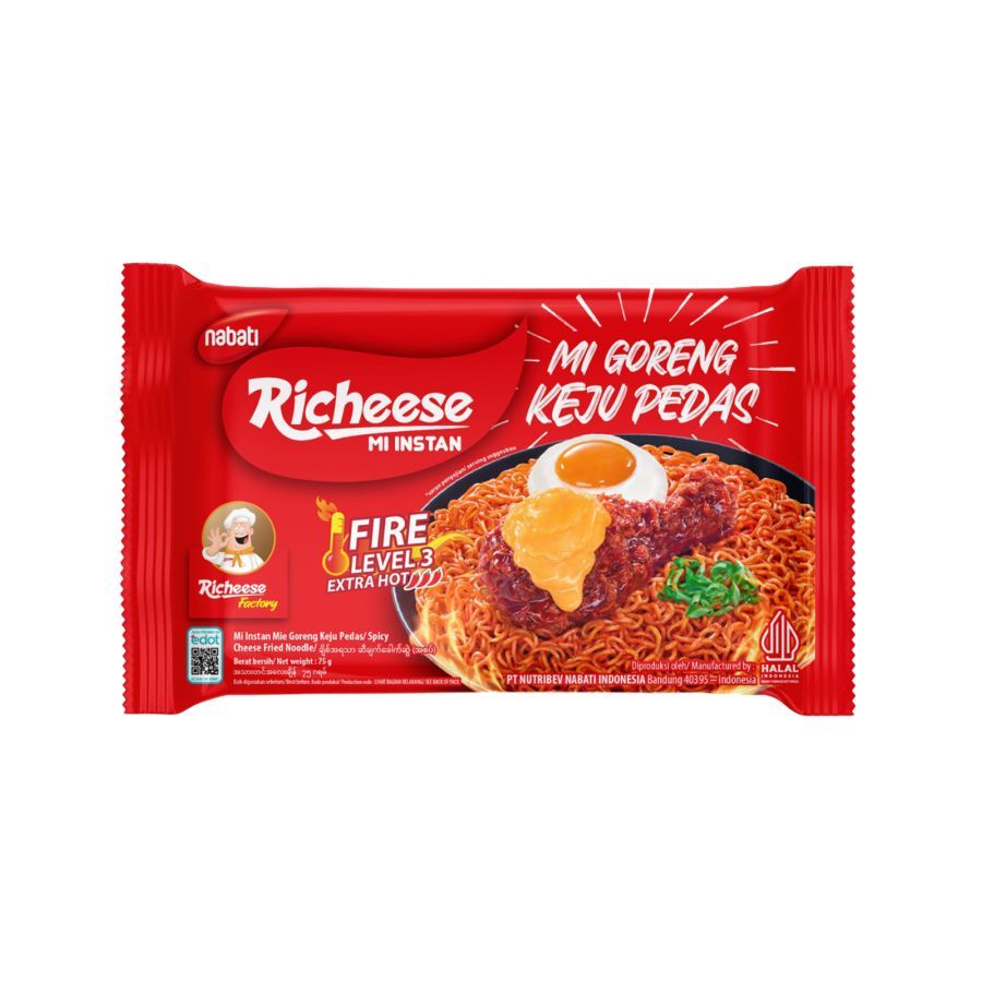 

richeese mie goreng keju pedas - richeese mie goreng keju pedas level 3
