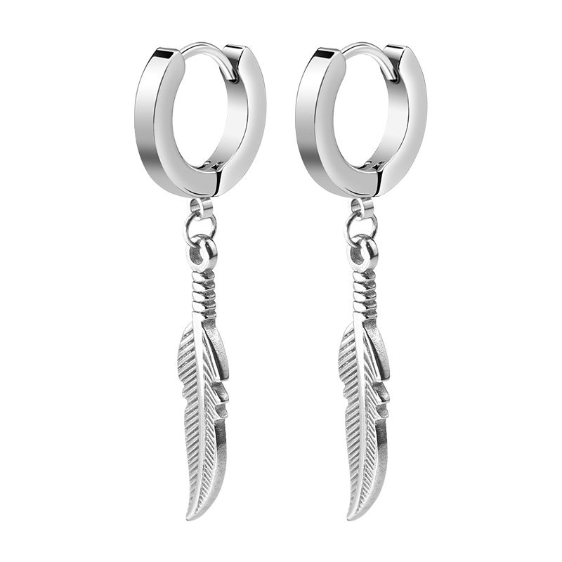 ANTING PRIA stail korea stail bulu pedang dan star