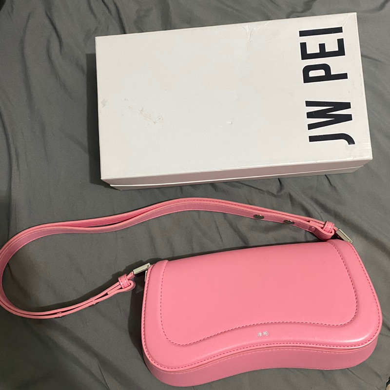 TAS SHOULDER BAG JW PEI PINK JOY BAG ORIGINAL OFFICIAL PRELOVED MURAH