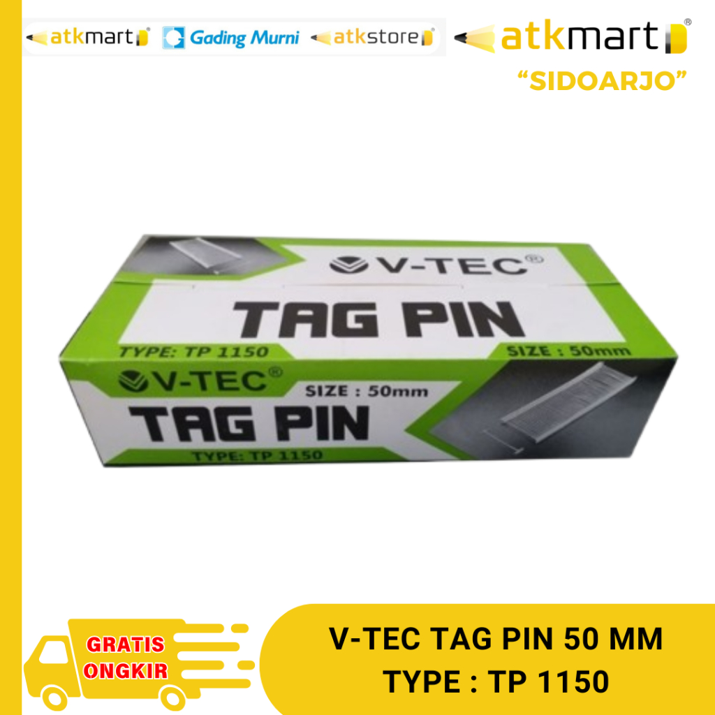

VTEC TAG PIN 50 MM TP 1150 /REFILL TAG GUN