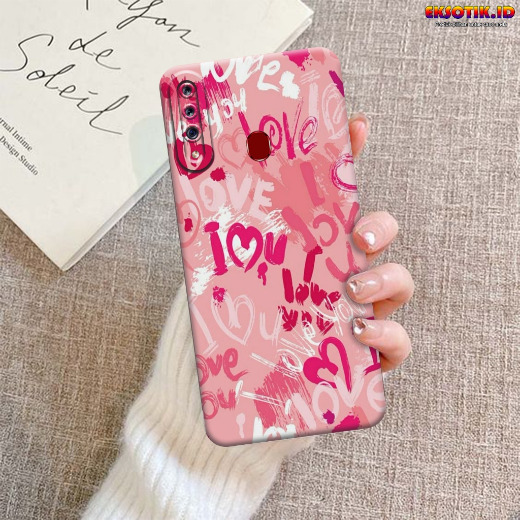 Case Samsung A20s - Casing Samsung A20s - Fashion Case - Silikon Samsung A20s  - Motif Keren Dan Luc