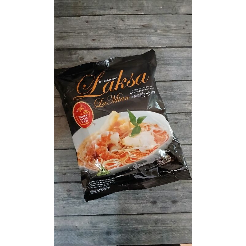 

Prima Taste Laksa La Mian Singapore Premium Instant Noodles