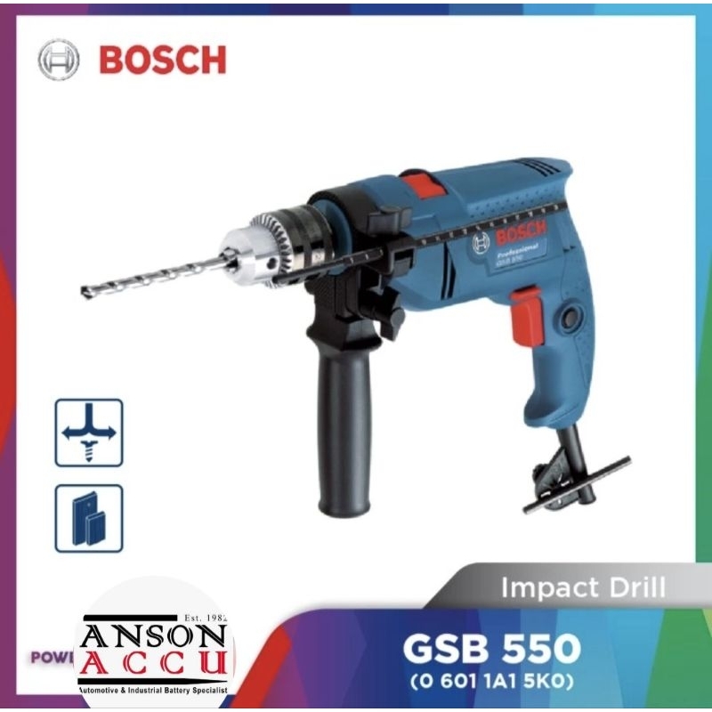 Bor listrik Impact Drill BOSCH GSB 550