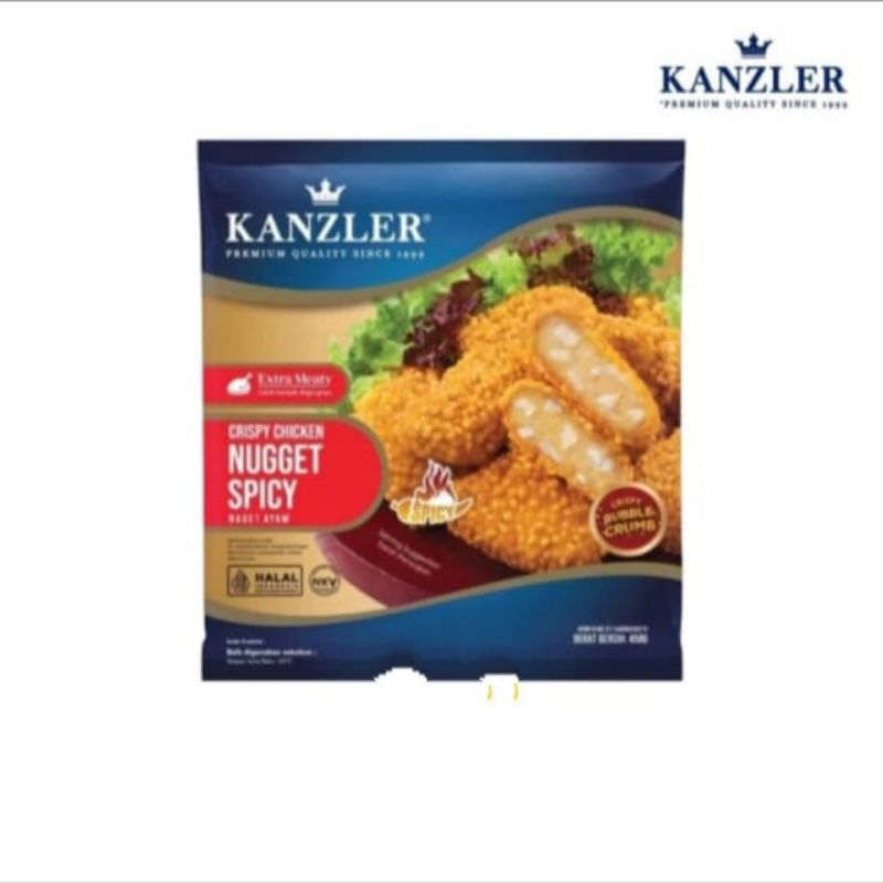 

Kanzler Crispy Spicy Chicken Nugget 450gram