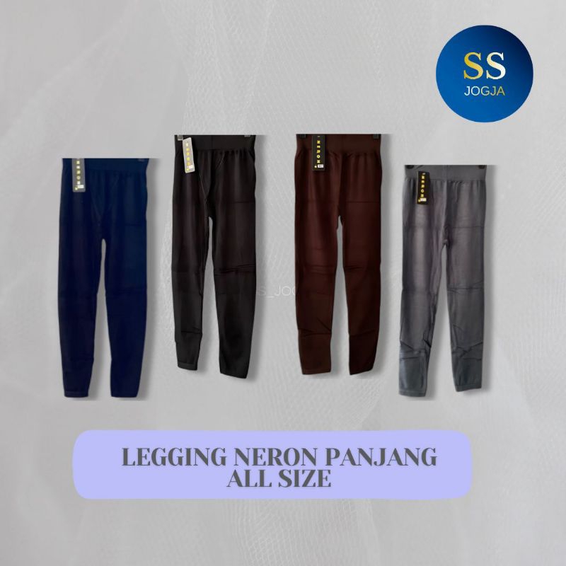 legging neron panjang ukuran all size tebal 902 / grosir legging spandex murah grosir