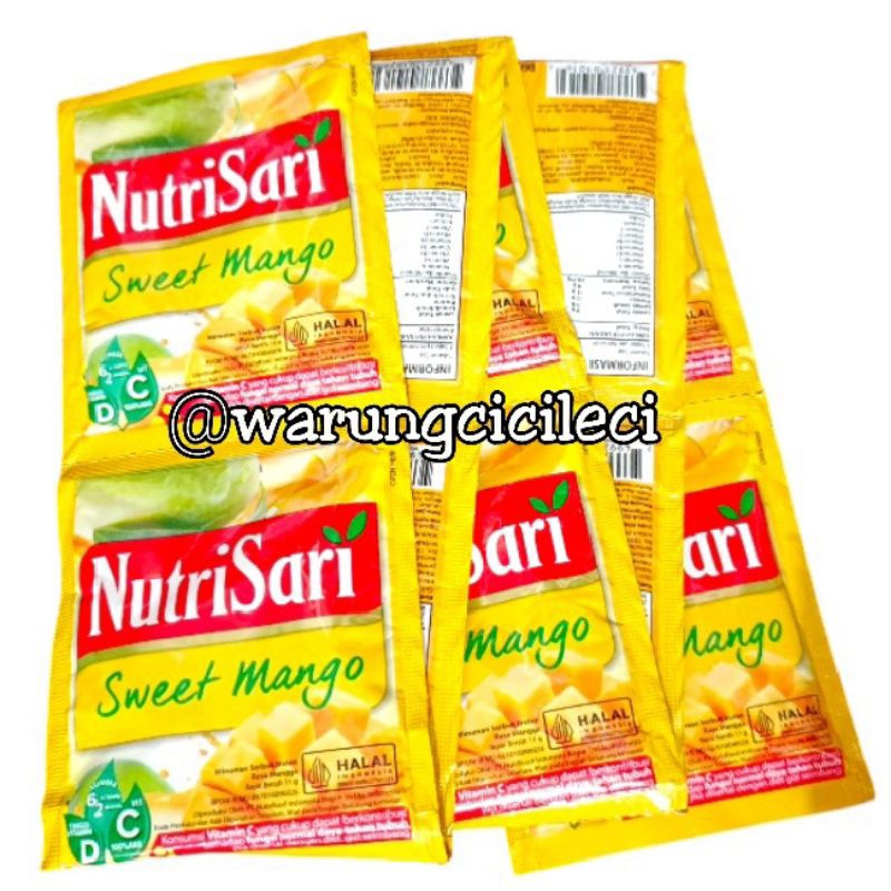 

NUTRISARI SWEET MANGO / MANGGA 11g x 10pcs