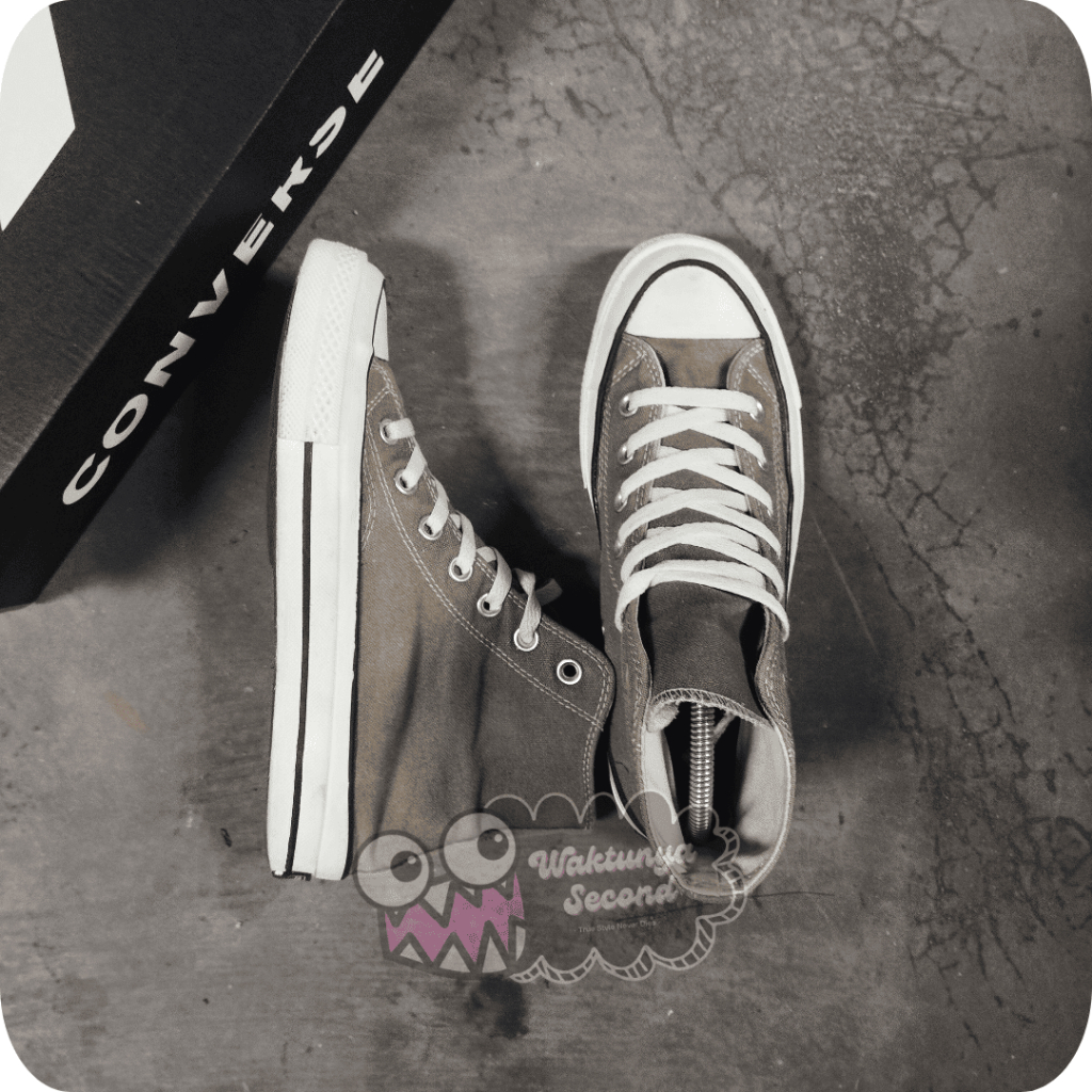 Sepatu Converse 70s Hi Olive/Green Army [Size 40] ORIGINAL Sepatu New / Sepatu Second