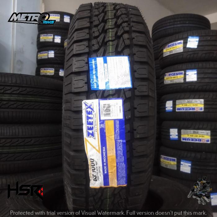 ban semi offroad/lumpur ring 15 205/70 merk zeetex A/T ukuran 205 70 r15 mobil innova, katana