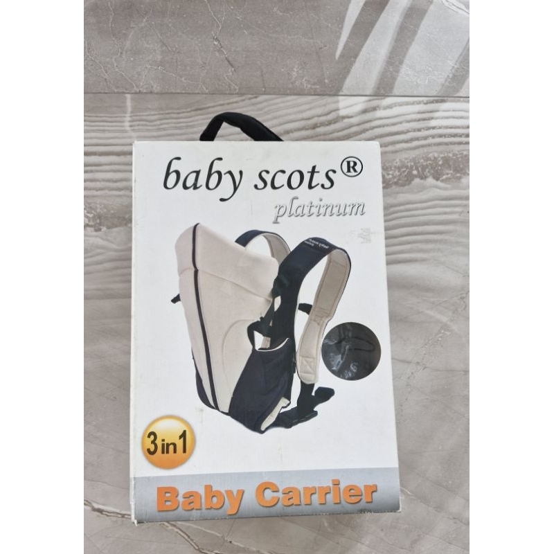 Gendongan Bayi Baby Scot / Baby Scots Platinum Baby Carrier