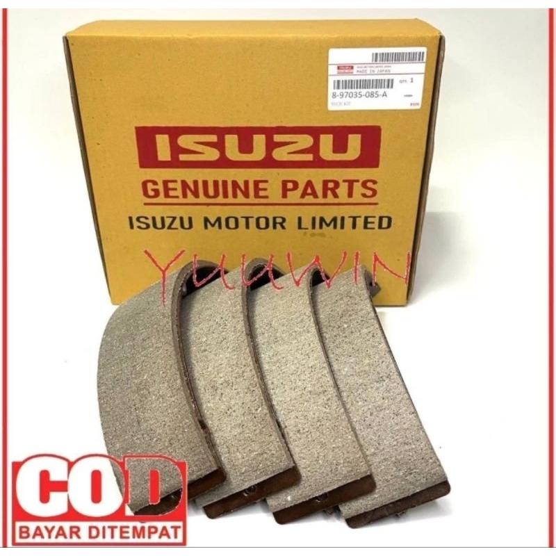 BRAKE SHOE NHR55 - BRAKE SHOE ISUZU NHR55 ELF - KAMPAS REM DEPAN BELAKANG ISUZU NHR55 ELF