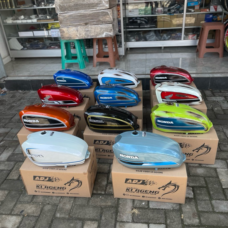 TENGKI CB 100 tengki cb 125 KI AGENG PRESS GALVANIS TEBAL ANTI KARAT TANGKI CB100 cb125 KI AGENG