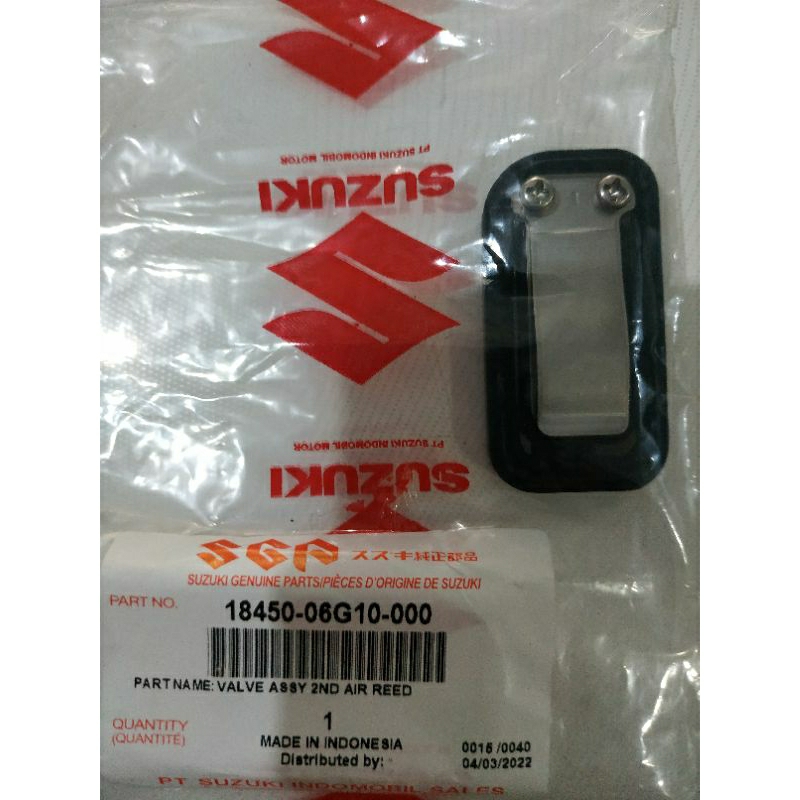Valve assy 2nd air reed Suzuki Spin dan Satria FU150