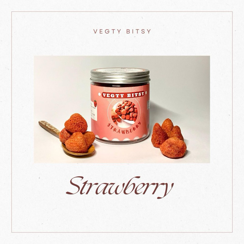 

Buah Strawberry Kering Cemilan Sehat