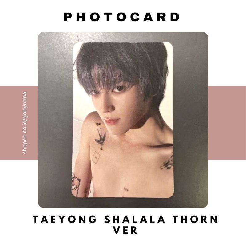 (PHOTOCARD) PC TAEYONG SHALALA THORN VER / TAEYONG SHIRTLESS
