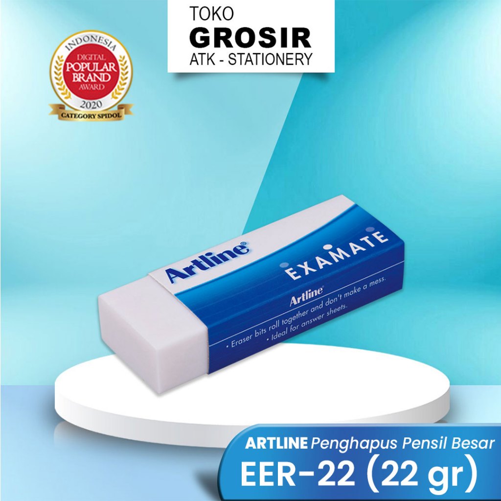 

GROSIR Penghapus Pensil Ujian Artline EER 22 (20 PCS) Big