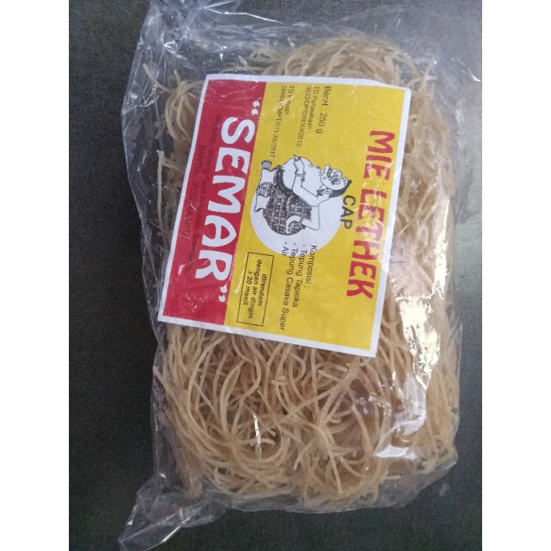 

Mie Lethek Mie Sehat