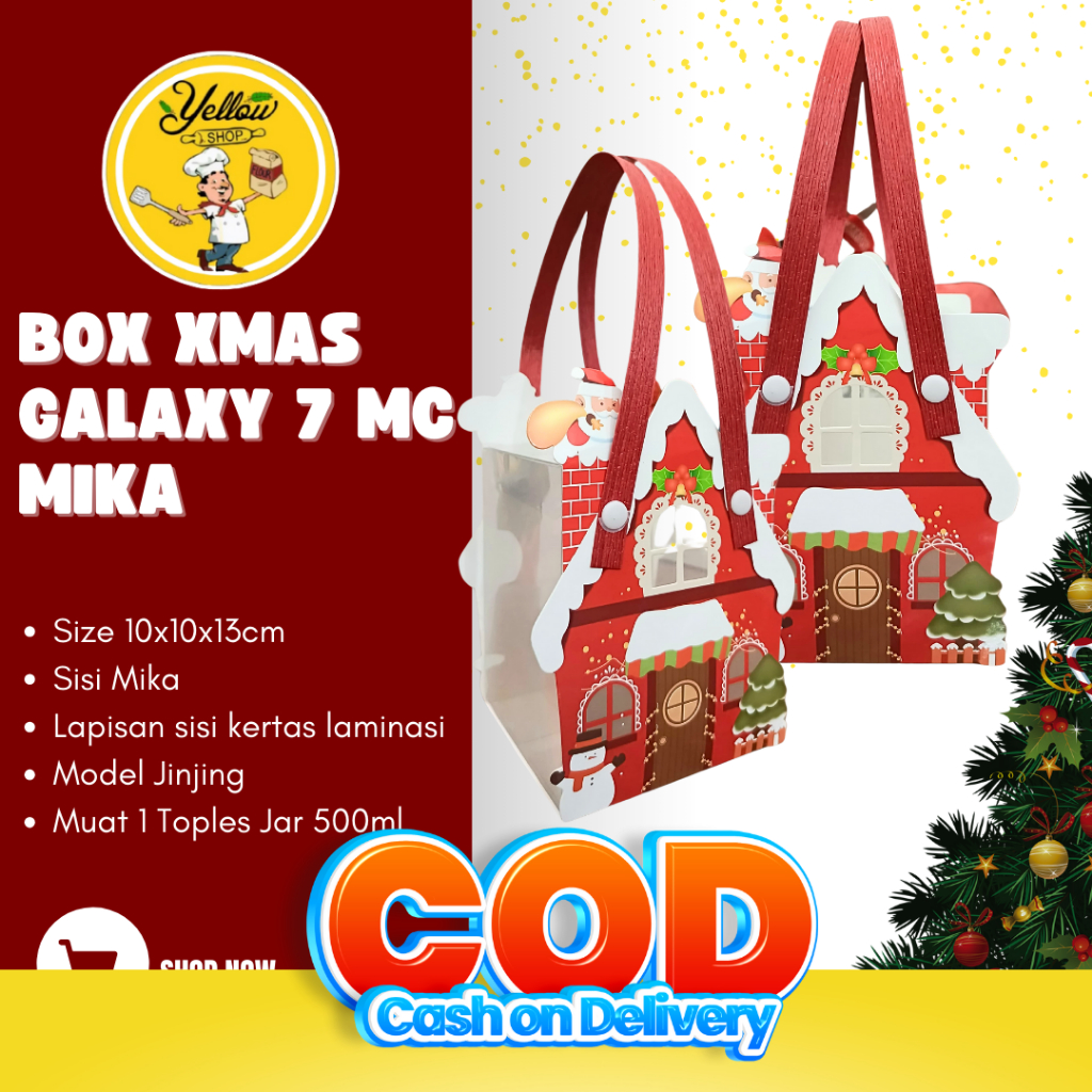 

BOX NATAL / BOX XMAS GALAXY 7 MC NATAL/PCS