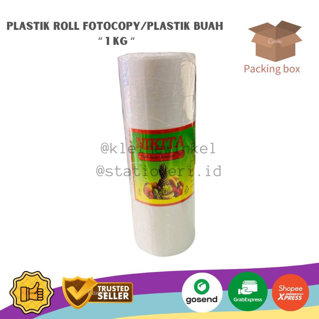 

Plastik Roll Fotocopy/ Plastik Buah 1kg