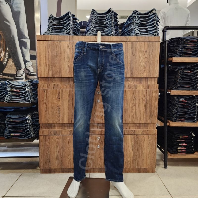 WATCHOUT JEANS ORIGINAL celana panjang pria slimfit stretch JP812150034