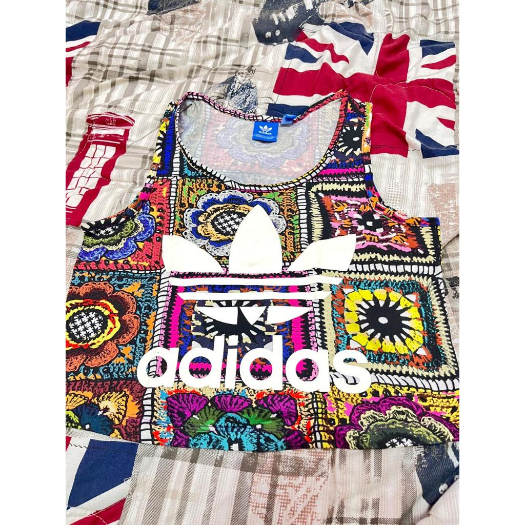 (PRELOVED) CROP TOP ADIDAS WOMAN ORIGINAL 100% SIZE S