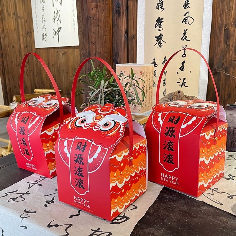 

BOX HAMPERS IMLEK BARONGSAI CNY PACKAGING MEWAH KOTAK IMLEK TERBARU 2025