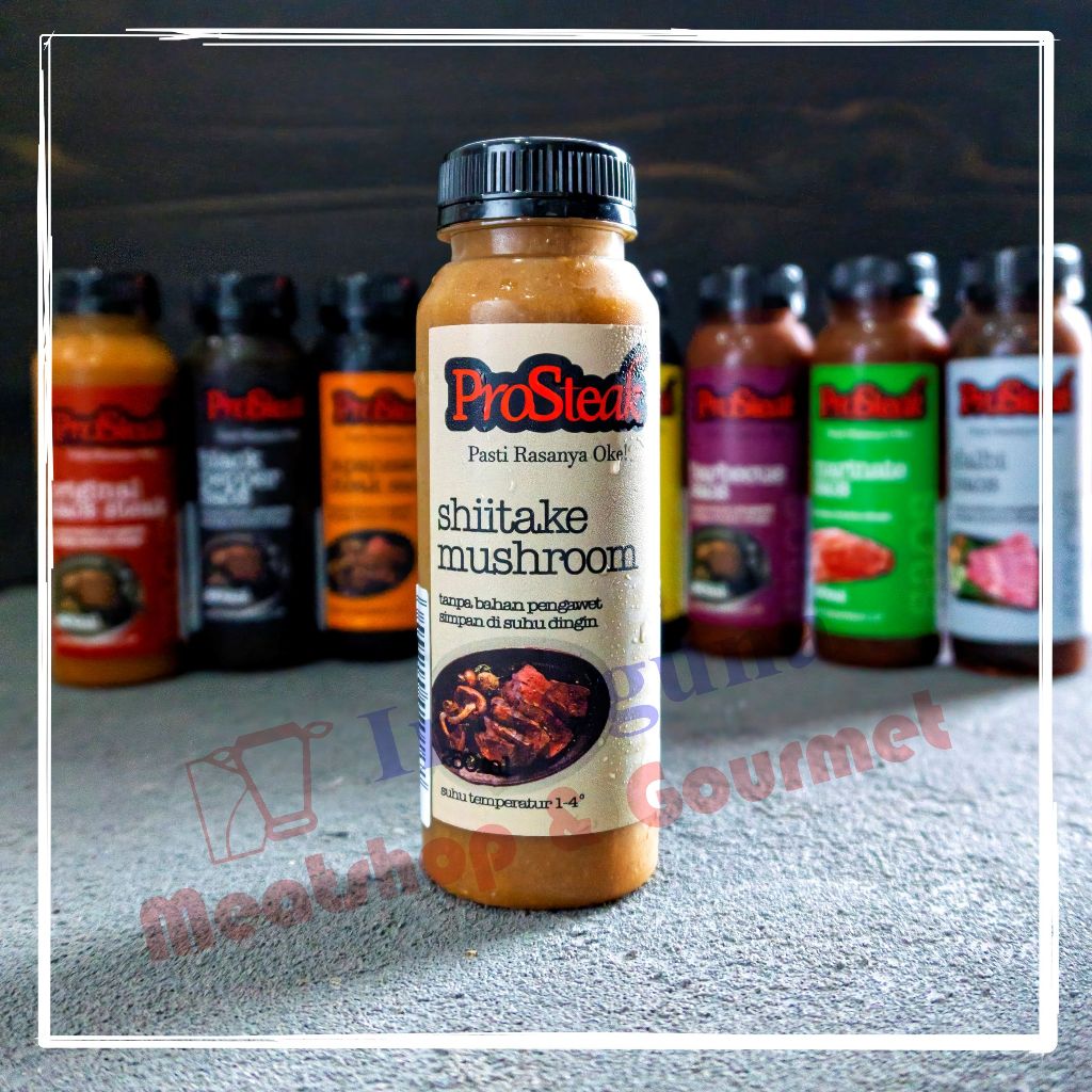 

Prosteak Saus Shitake Mushroom Sauce 250ml