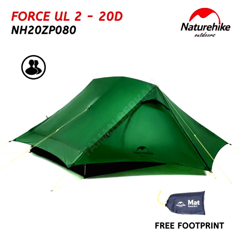 TENDA ULTRALIGHT FORCE UL 2 NATUREHIKE NH20ZP080