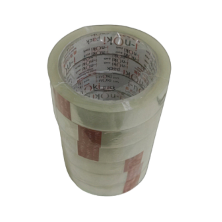 

Isolasi Selotip Bening Ukuran 0,5 Inch / Isolasi Ukuran 1 inch Merk Inoki