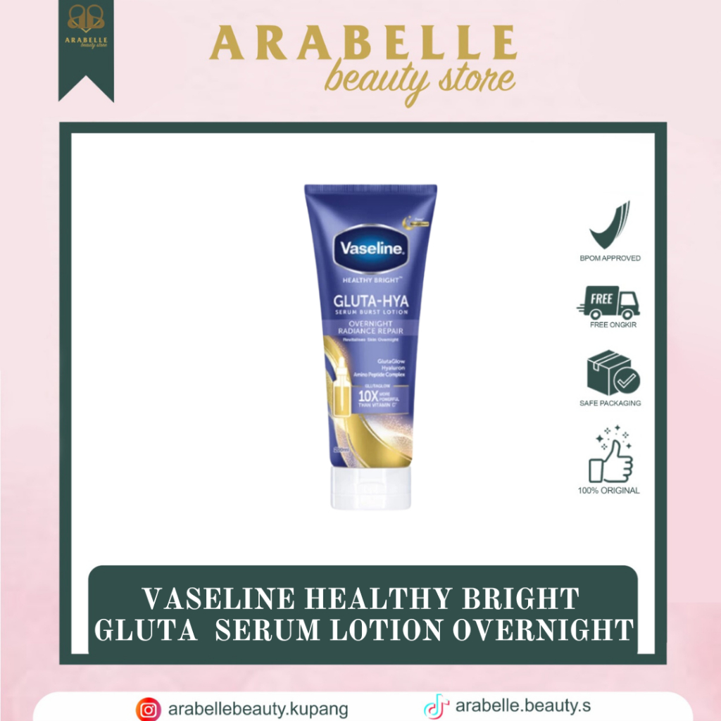 VASELINE Gluta-Hya Body Serum Overnight Radiance Repair