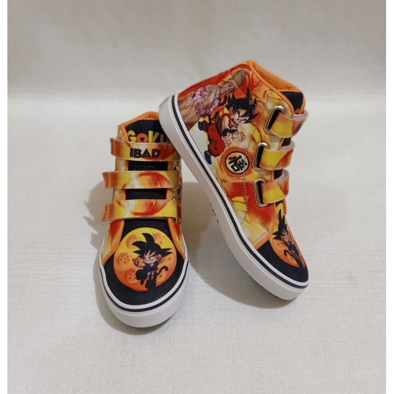ADS - Sepatu anak karakter dragon ball | Free cetak nama & foto