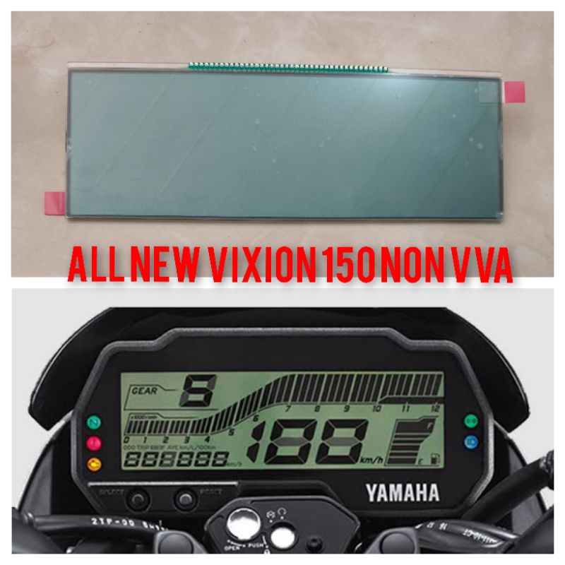LCD Speedometer All new Vixion 150 non VVA,5 speed.