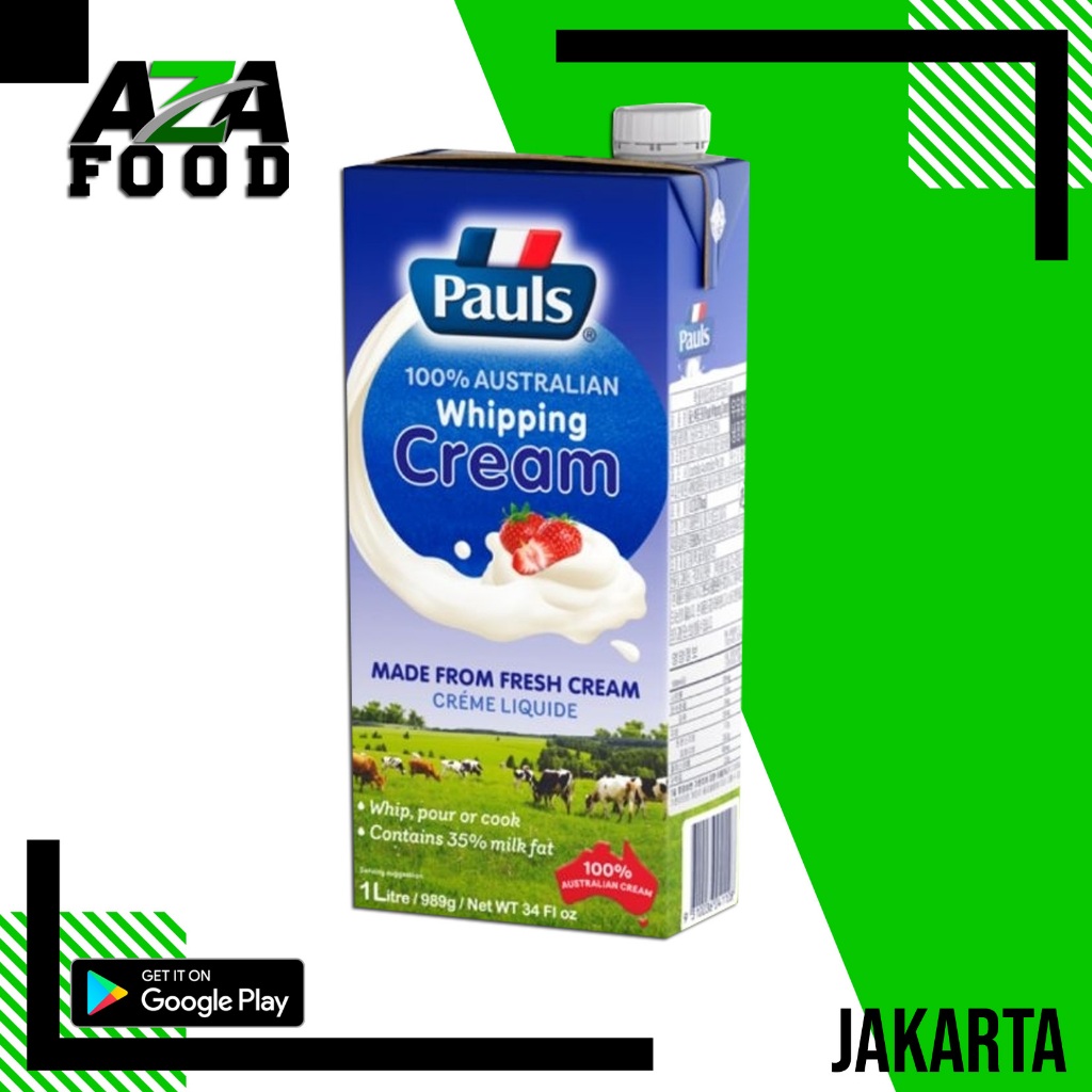 

Pauls Whipping & Cooking Cream 1 Liter