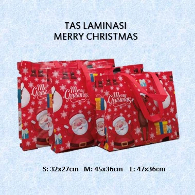 

Goodie Bag Spunbond Natal Tas Kain Souvenir Natal