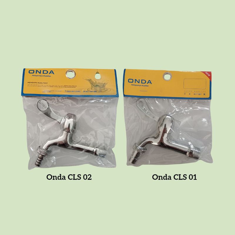 Kran Air Tembok/Taman Stainless "Onda"