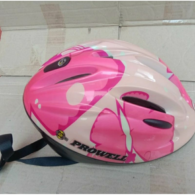 helm sepeda anak prowell second bekas