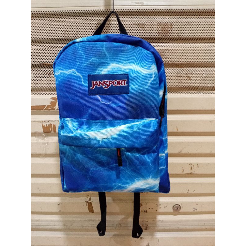tas ransel js motif petir